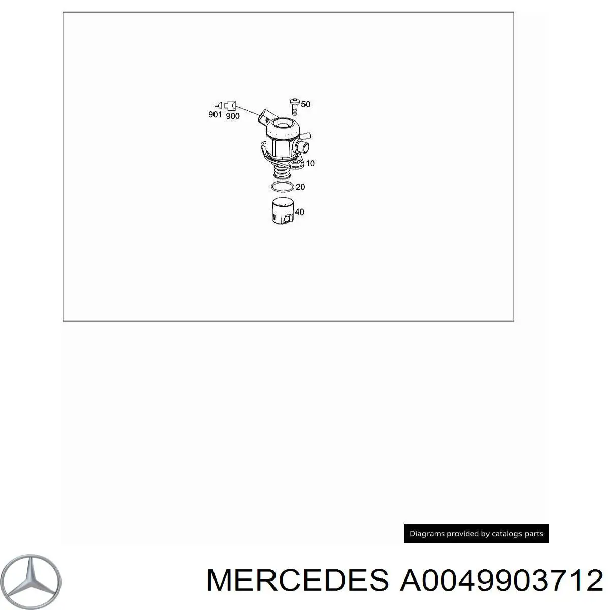 A0049903712 Mercedes 
