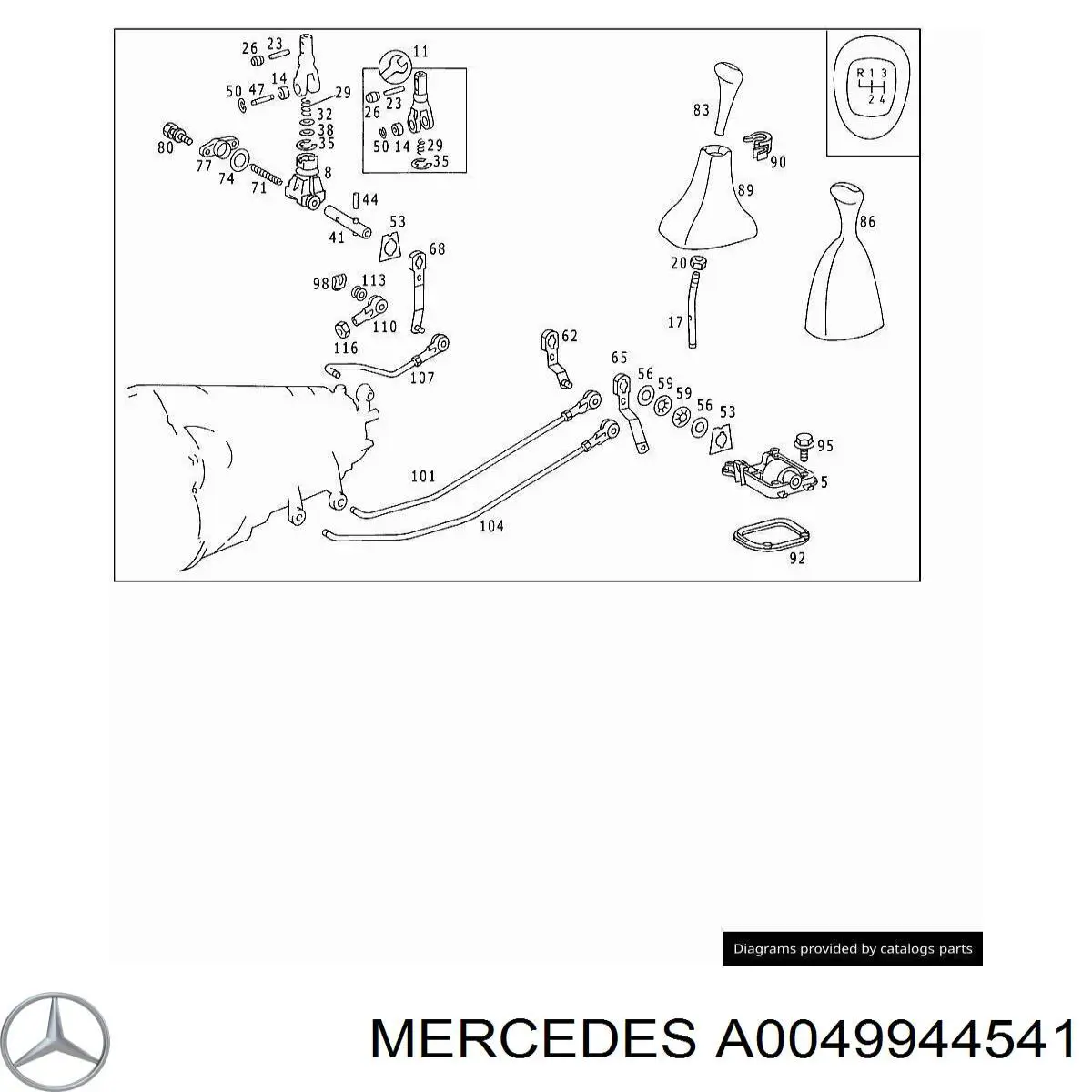  Mercedes A0049944541 precio, desde 2,99 EUR