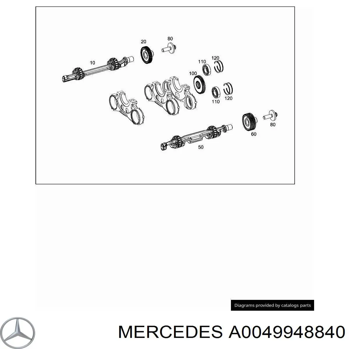  Mercedes A0049948840 precio, desde 2,84 EUR