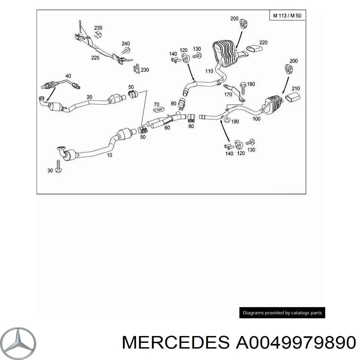  Mercedes A0049979890