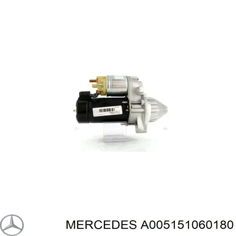 A005151060180 Mercedes motor de arranque