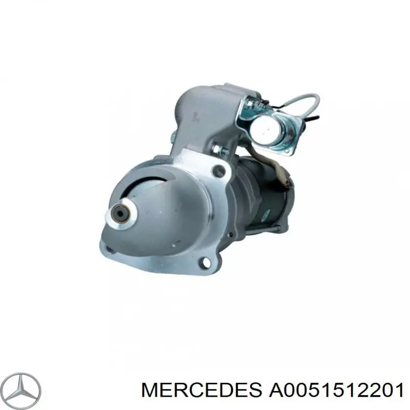 A0051512201 Mercedes motor de arranque