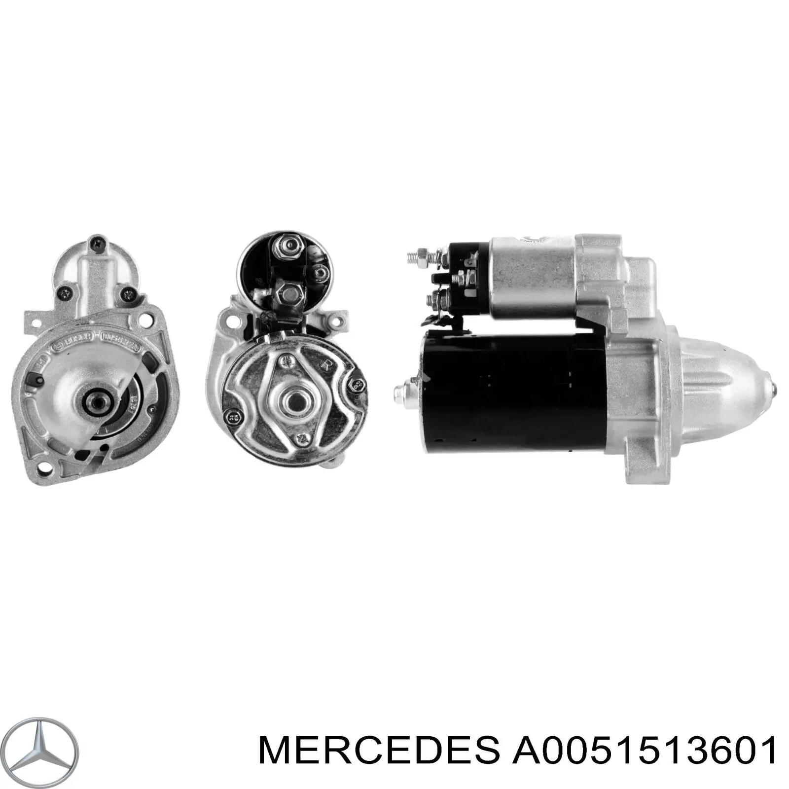 A0051513601 Mercedes motor de arranque