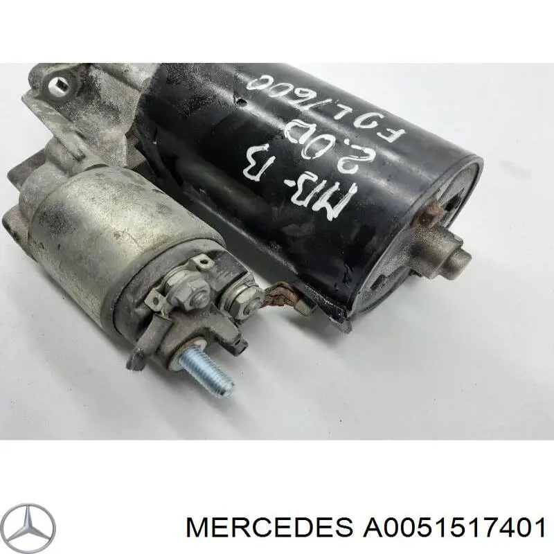 Motor de arranque A0051517401 Mercedes