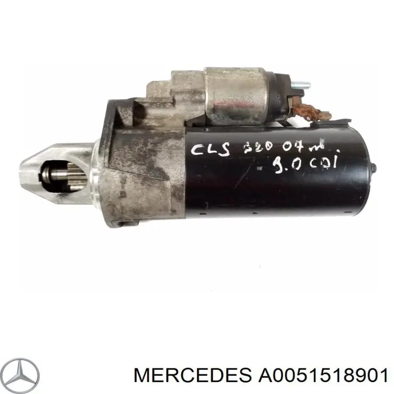 Burro de arranque  Mercedes A0051518901 precio, desde 126,79 EUR