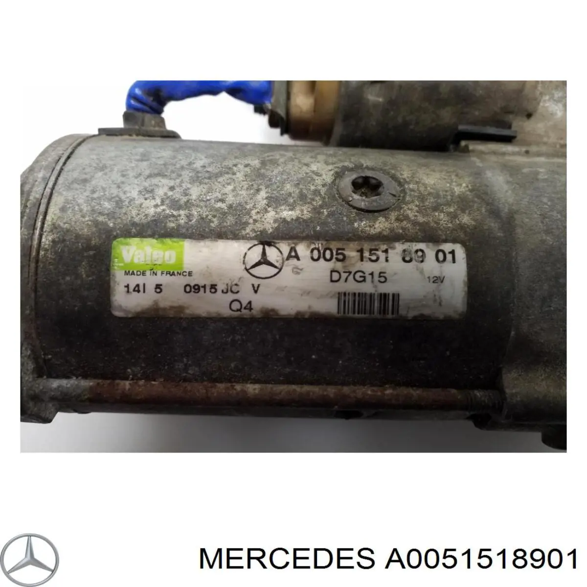 Motor de arranque A0051518901 Mercedes