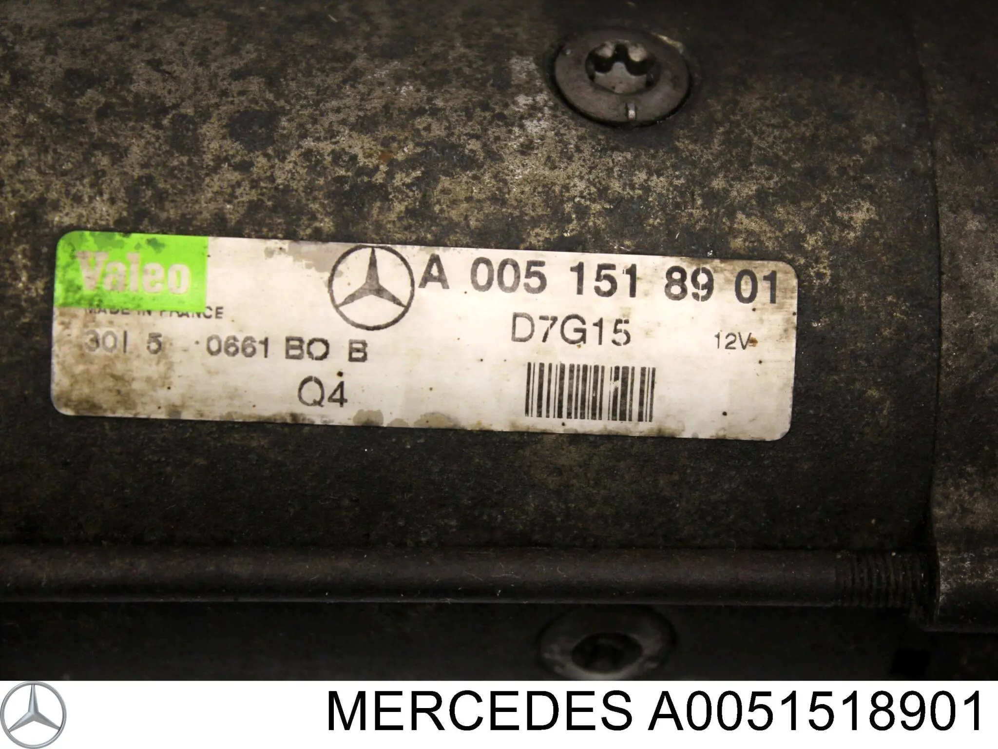 A0051518901 Mercedes Arranque motores
