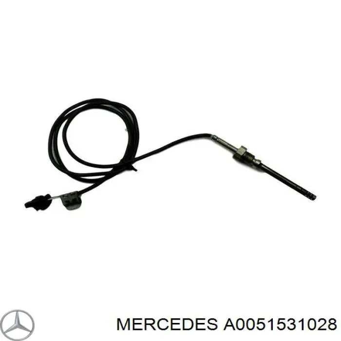 Comprar A0051531028 Mercedes Sensor de temperatura de gases de escape en catalizador
