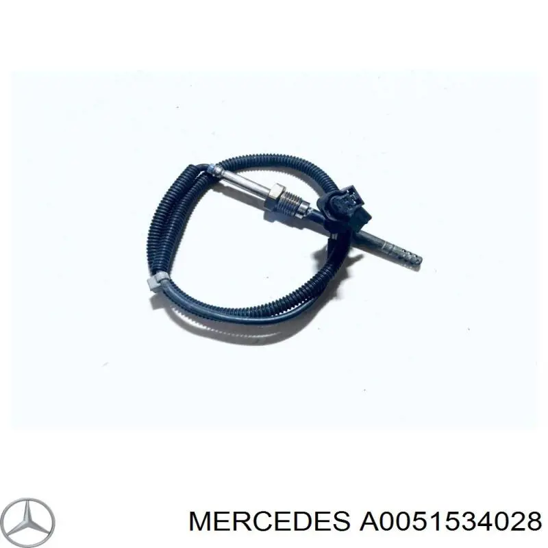 Sensor de temperatura de gases de escape en catalizador Mercedes A0051534028 precio, desde 72,77 EUR