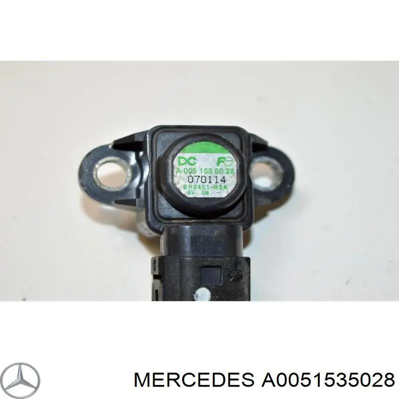 A0051535028 Mercedes sensor de presion del colector de admision