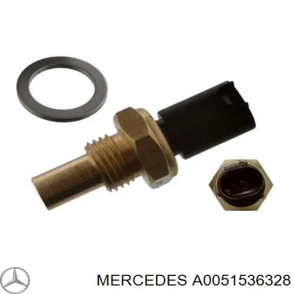 A0051536328 Mercedes sensor, temperatura combustible