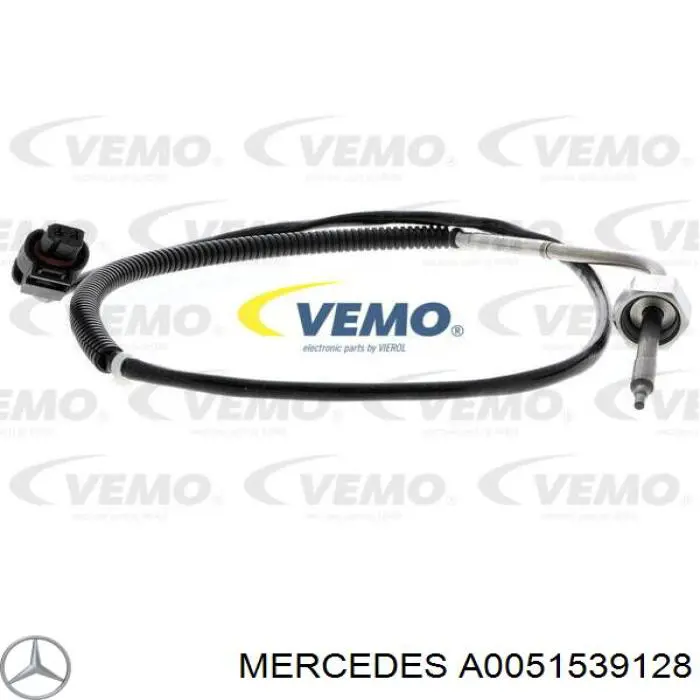 Comprar A0051539128 Mercedes Sensor de temperatura de gases de escape antes del catalizador