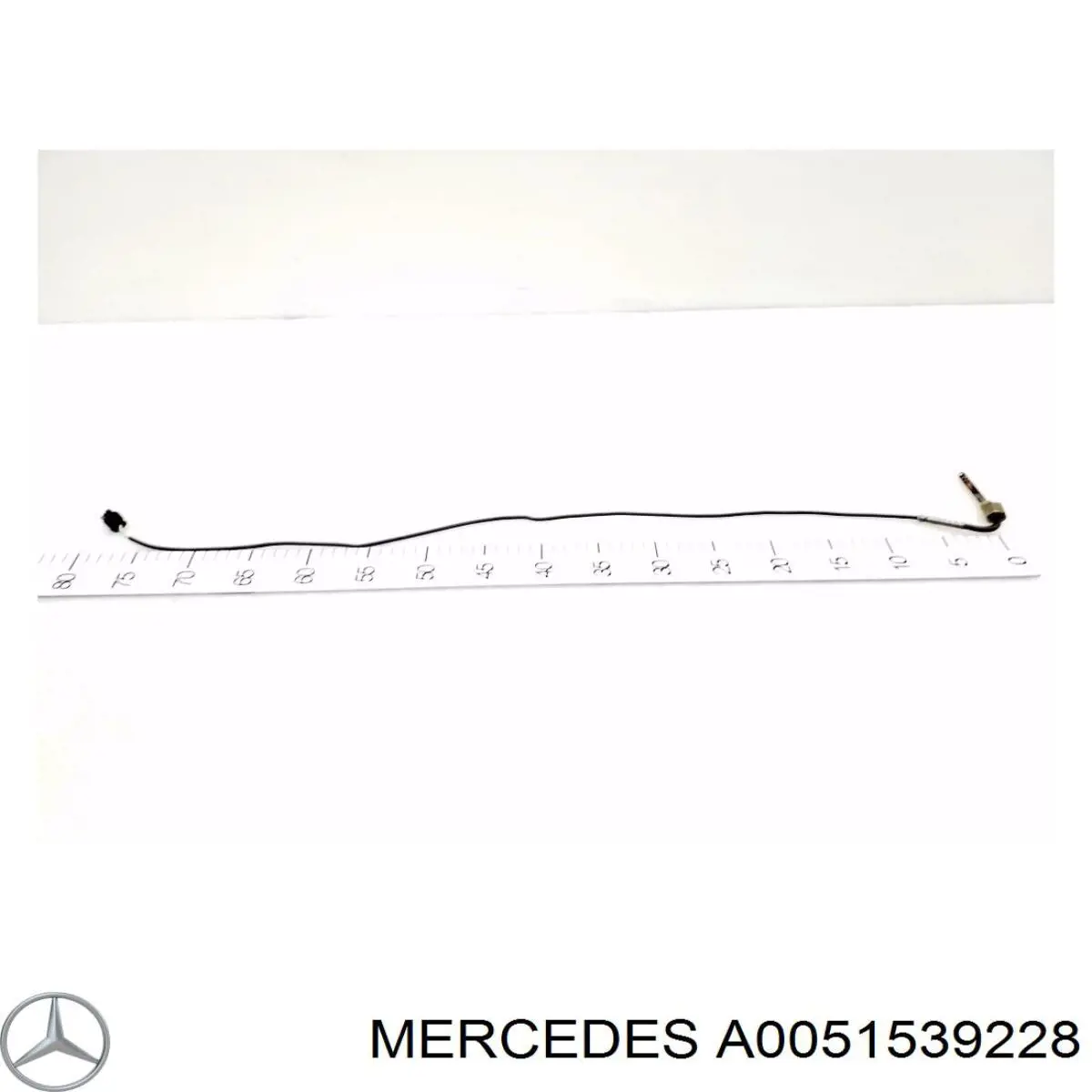 Sensor de temperatura de gases de escape después del catalizador A0051539228 Mercedes