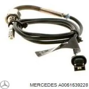 A0051539228 Mercedes Sensor de temperatura de gases de escape después del catalizador