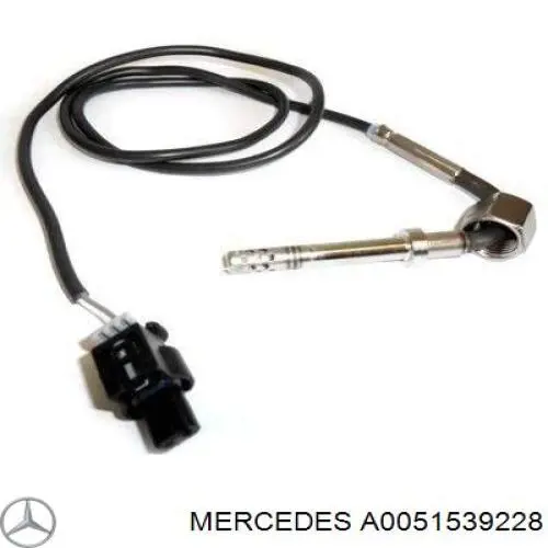 Sensor de temperatura de gases de escape después del catalizador Mercedes A0051539228 precio, desde 55,99 EUR
