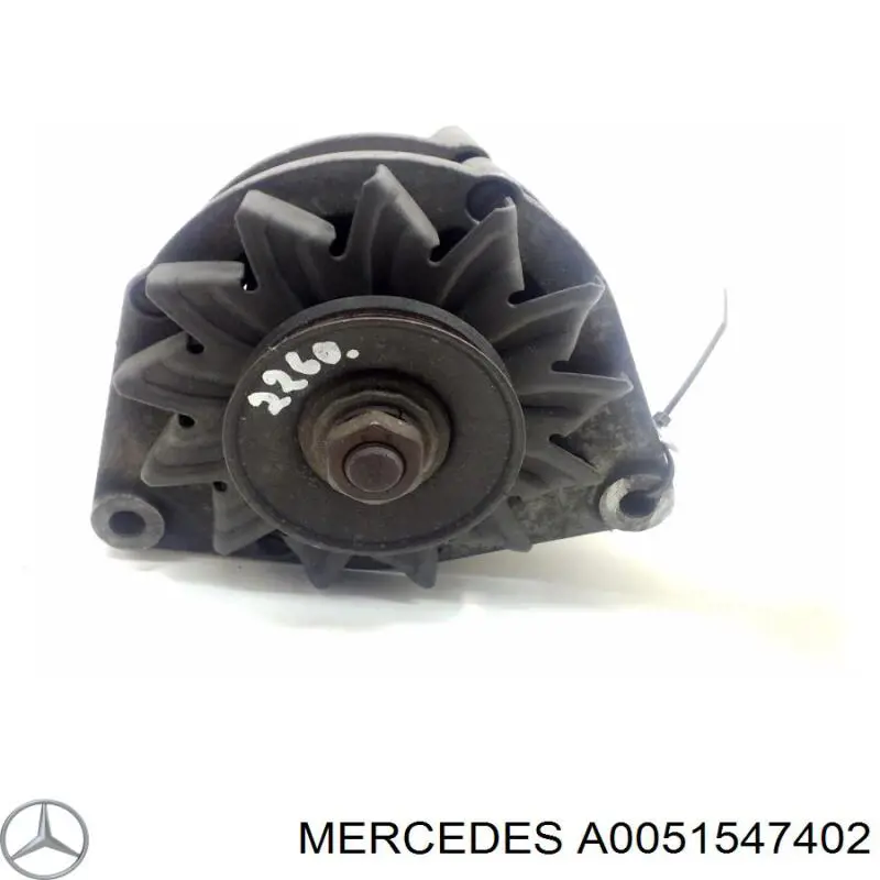 A0051547402 Mercedes alternador