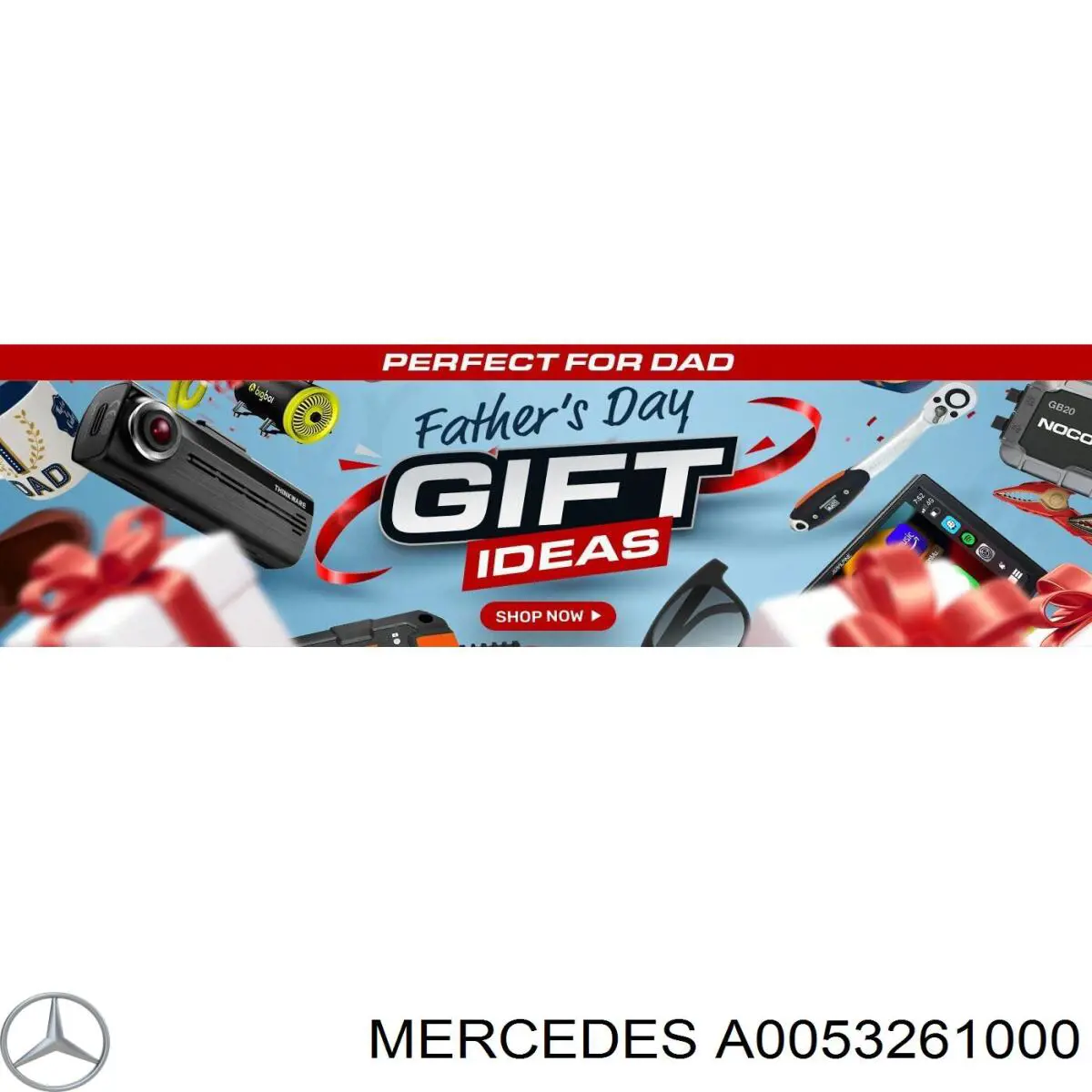 0053261000 Mercedes amortiguador trasero