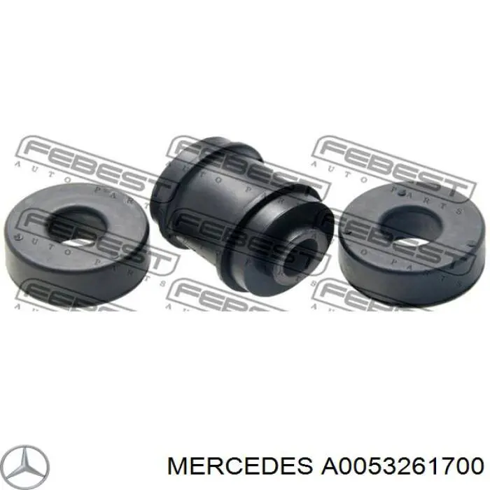 A0053261700 Mercedes amortiguador trasero