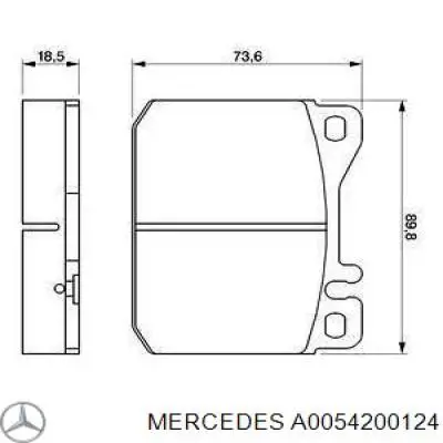 0054200124 Mercedes