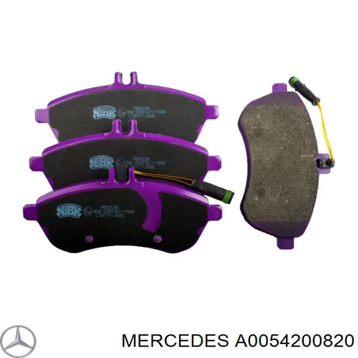 Pastillas freno delanteras Mercedes A0054200820 precio, desde 32,50 EUR