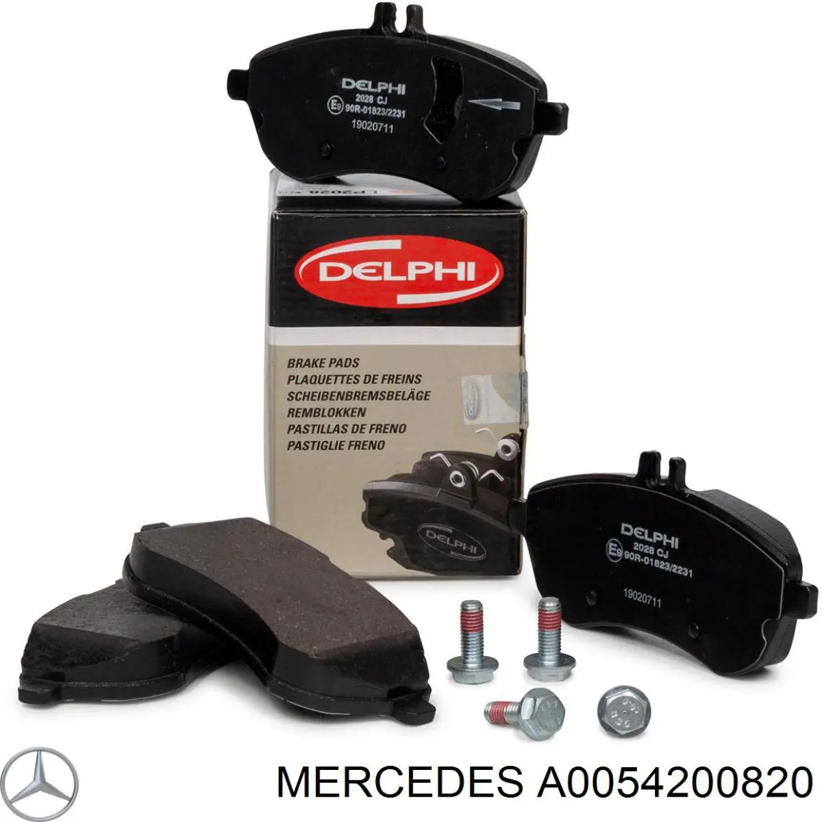 Comprar A0054200820 Mercedes Pastillas delanteras de freno
