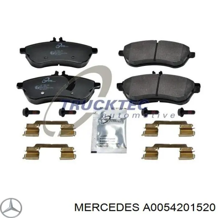 Pastillas freno delanteras Mercedes A0054201520 precio, desde 32,50 EUR