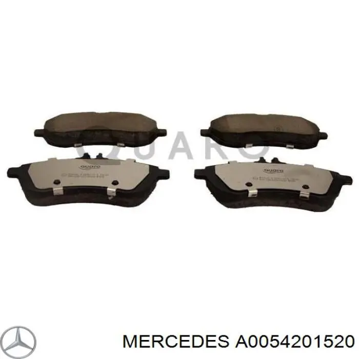 Comprar A0054201520 Mercedes Pastillas delanteras de freno