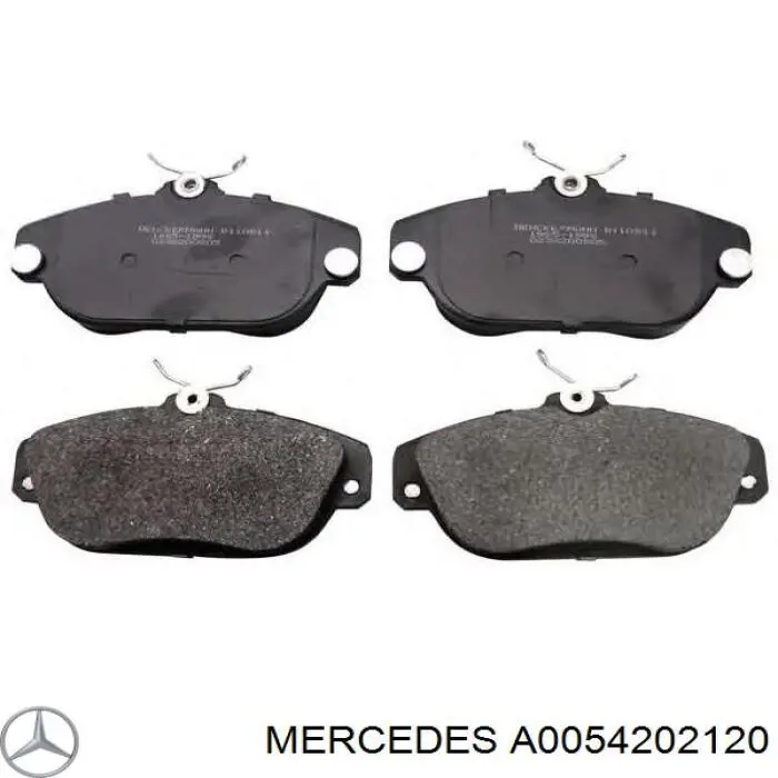 Pastillas de freno delanteras Mercedes A0054202120