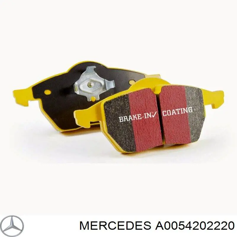 Pastillas de freno traseras 0044208520 Mercedes
