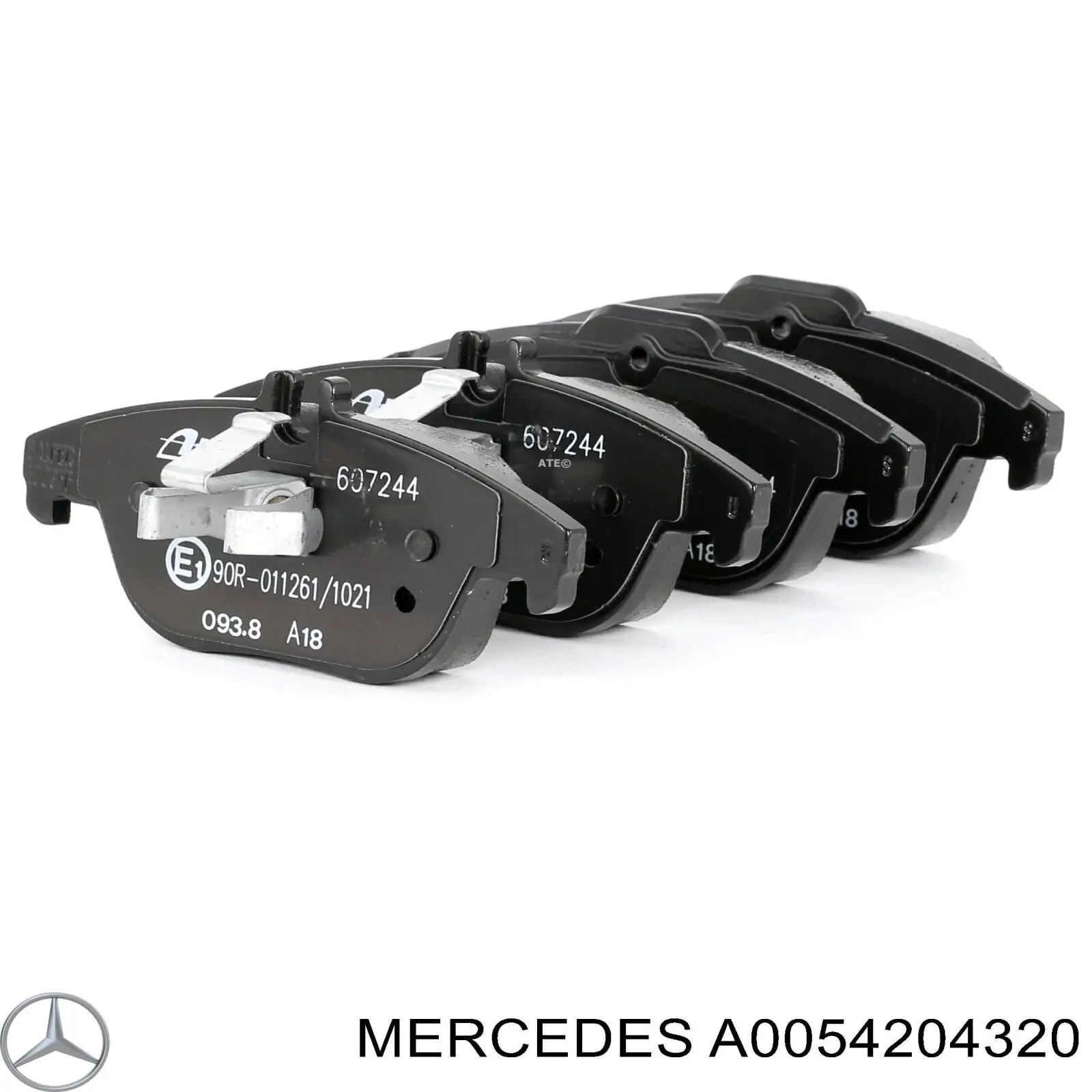 Comprar A0054204320 Mercedes Pastillas de freno traseras