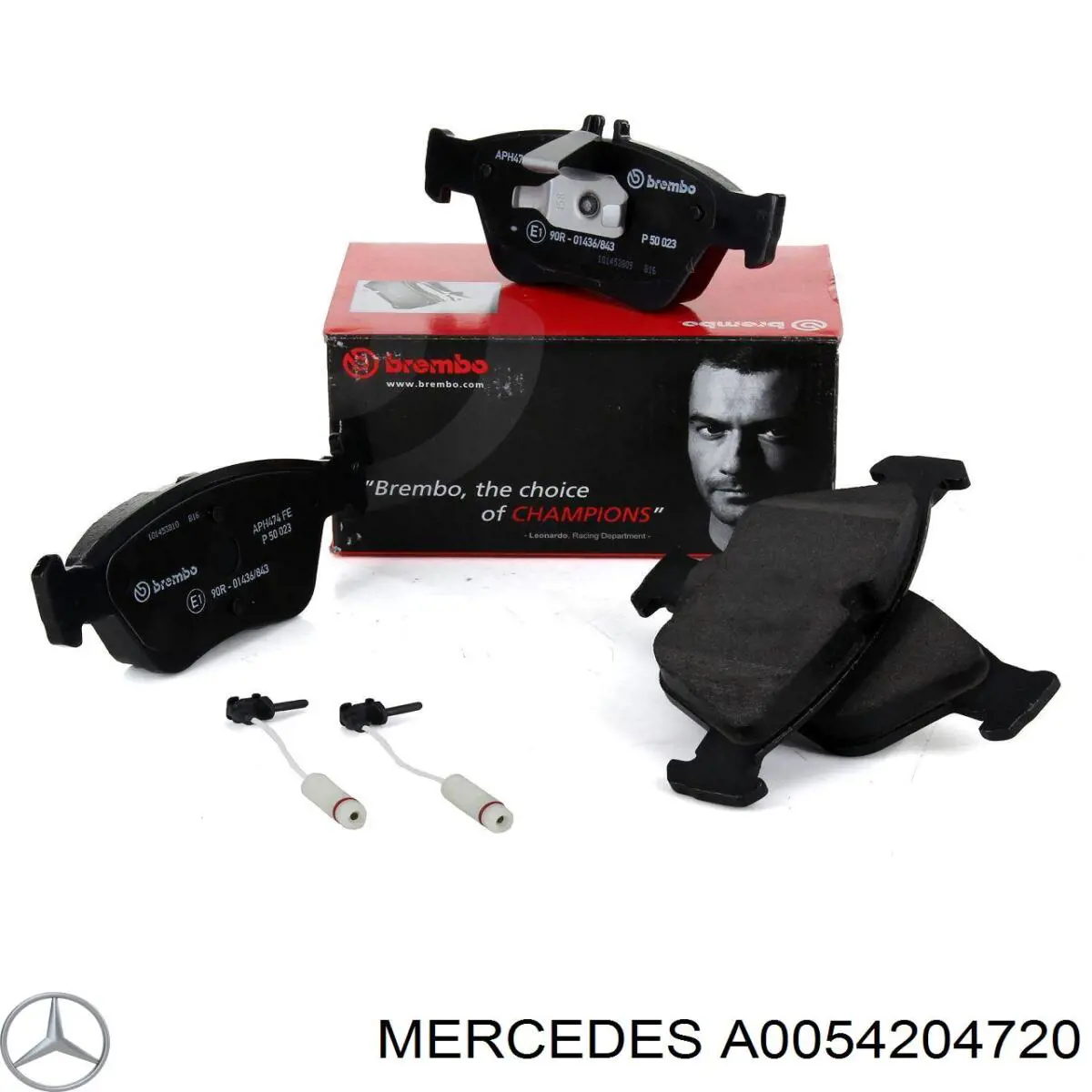 Pastillas de freno A0054204720 Mercedes