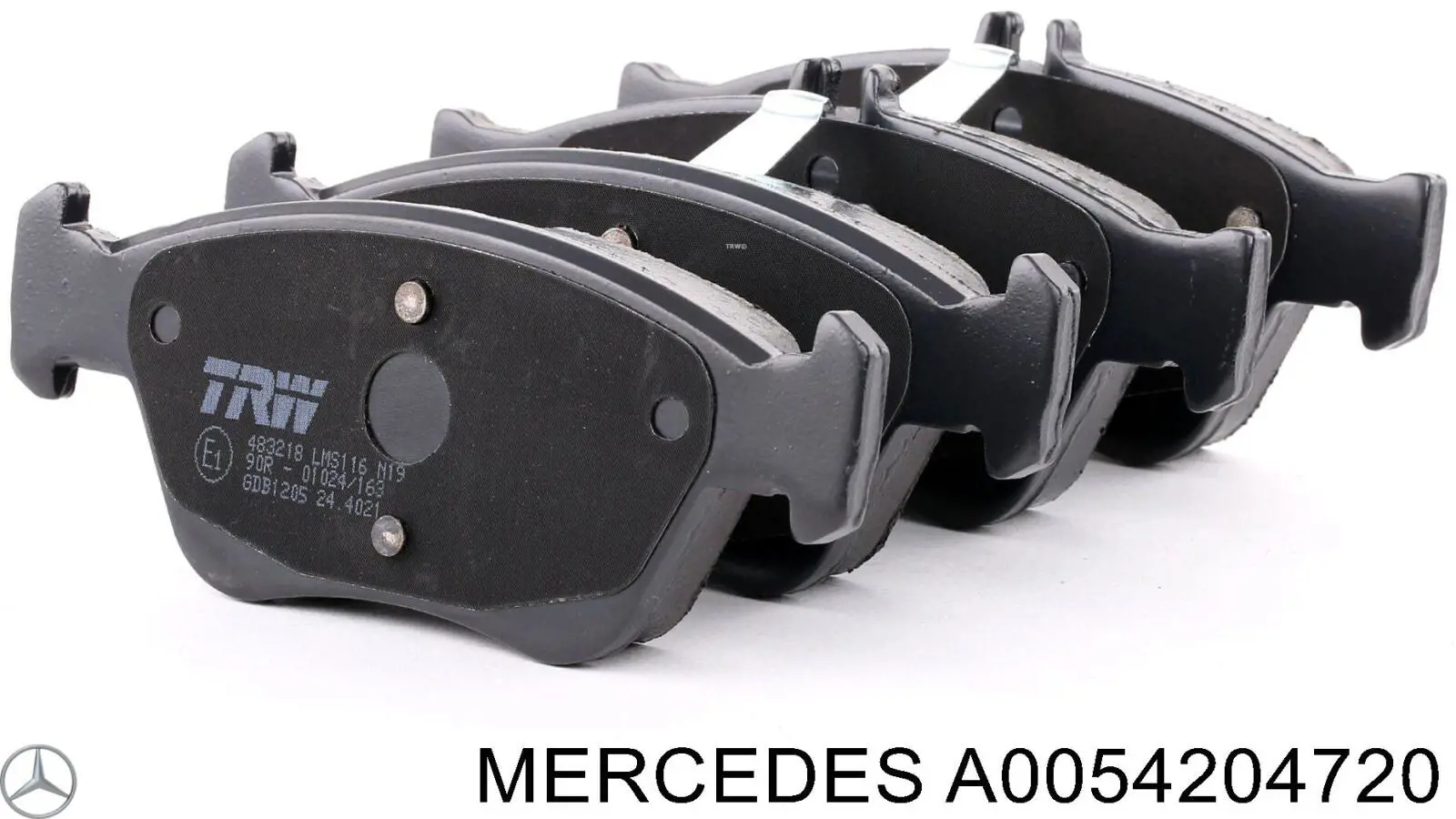 Comprar A0054204720 Mercedes Pastillas delanteras de freno