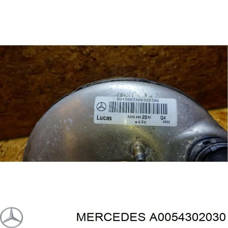 Servofreno Mercedes 0054301230 precio, desde 56,63 EUR