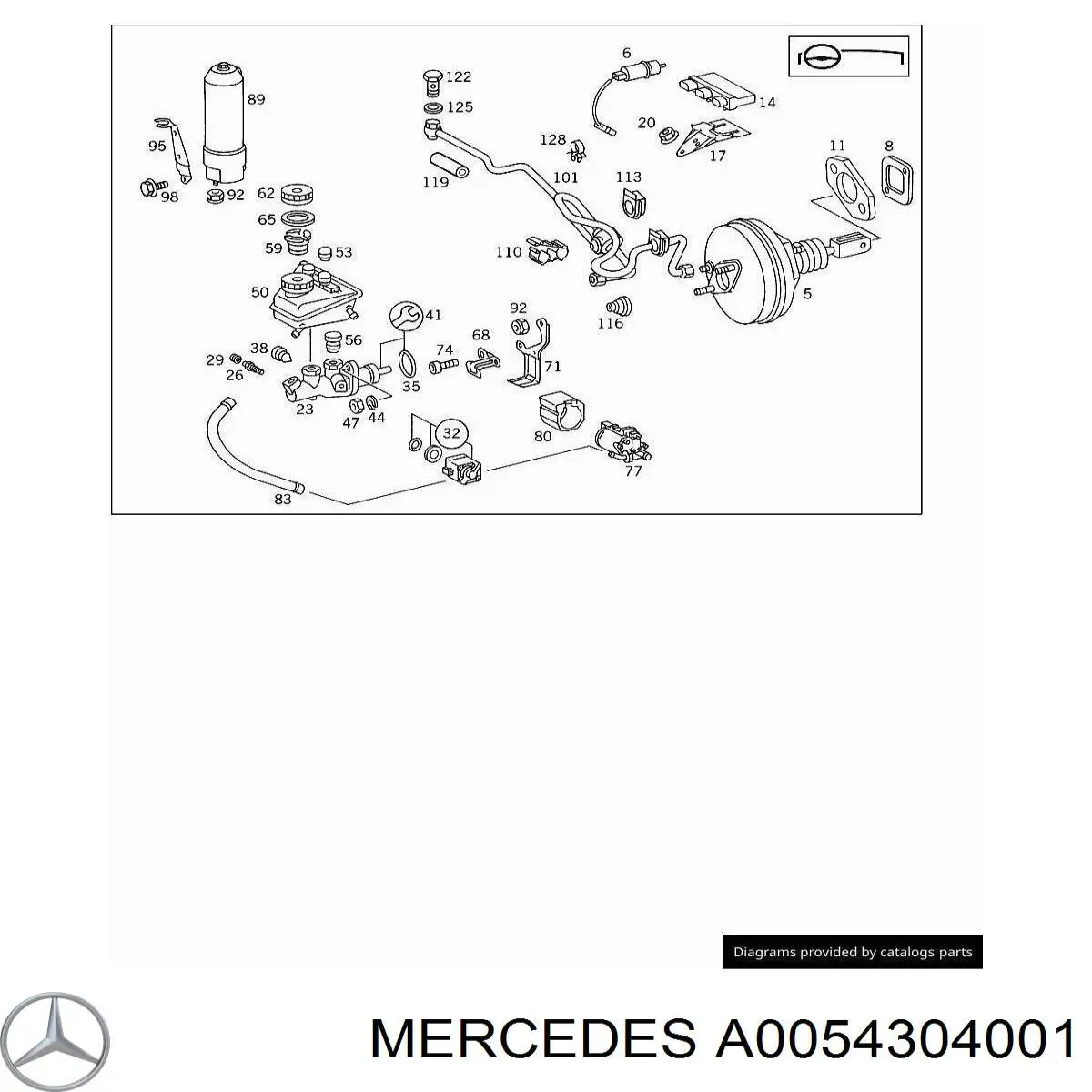 Cilindro maestro de frenos Mercedes S coupé (C140) (1992 - 1999) precio, desde 1267,30 EUR