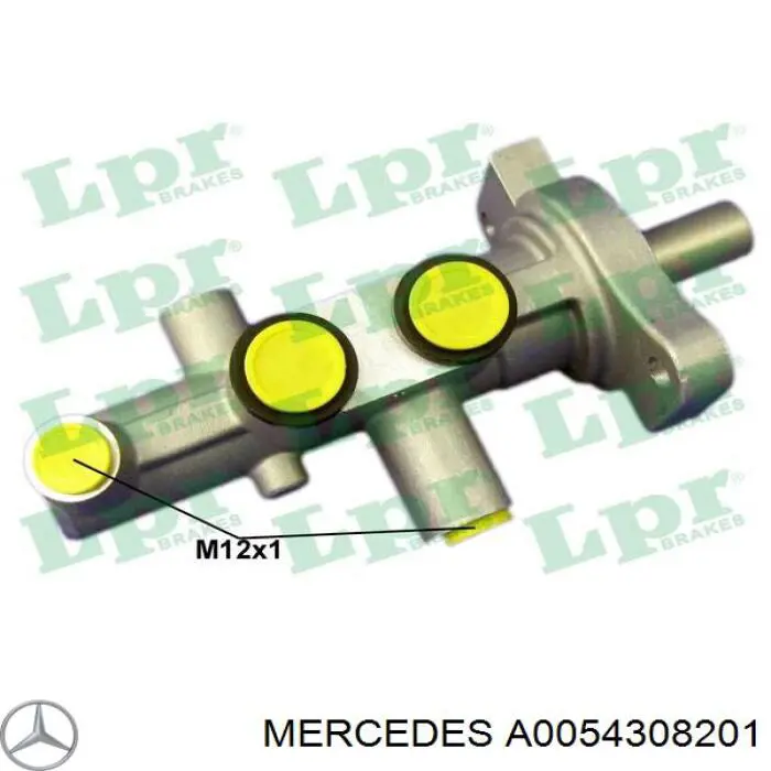 Cilindro principal de freno para Mercedes E (W210)