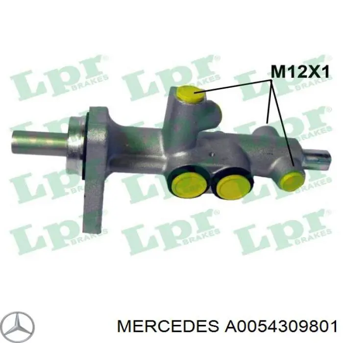 A0054309801 Mercedes Cilindro principal de frenos