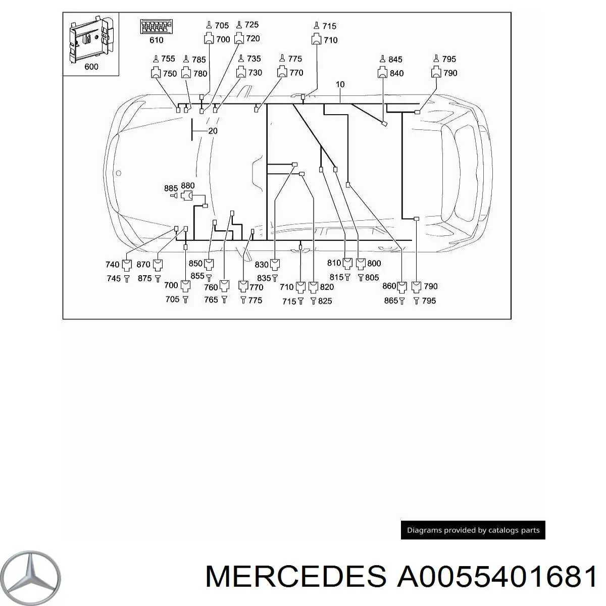 A0055401681 Mercedes