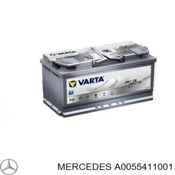 Batería de arranque Mercedes A0055411001 precio, desde 187,76 EUR
