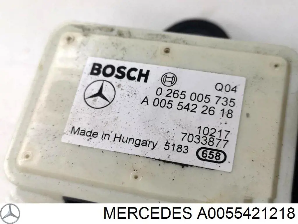 Sensor de aceleración vertical Mercedes A0055421218 precio, desde 45,01 EUR