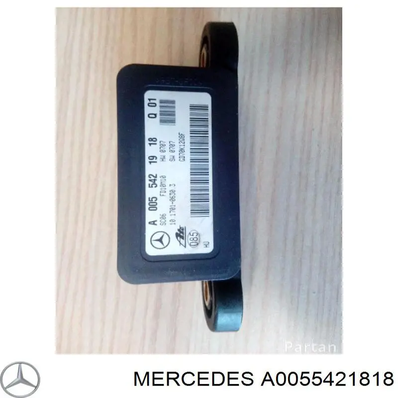 Sensor de aceleración lateral (ESP) Mercedes A0075420418 precio, desde 81,31 EUR