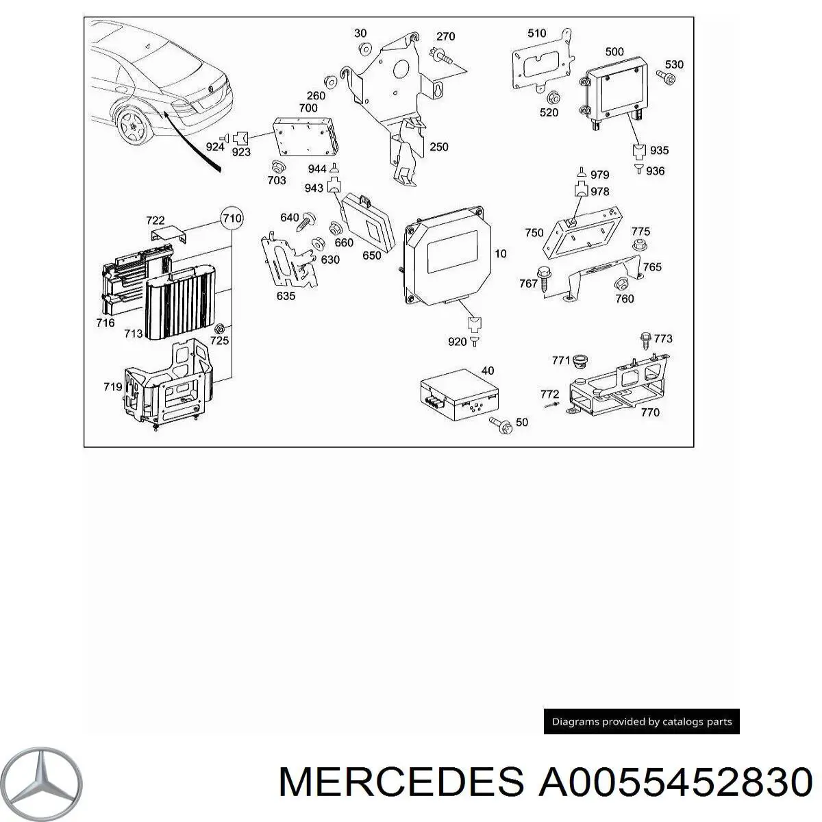  Mercedes A0055452830
