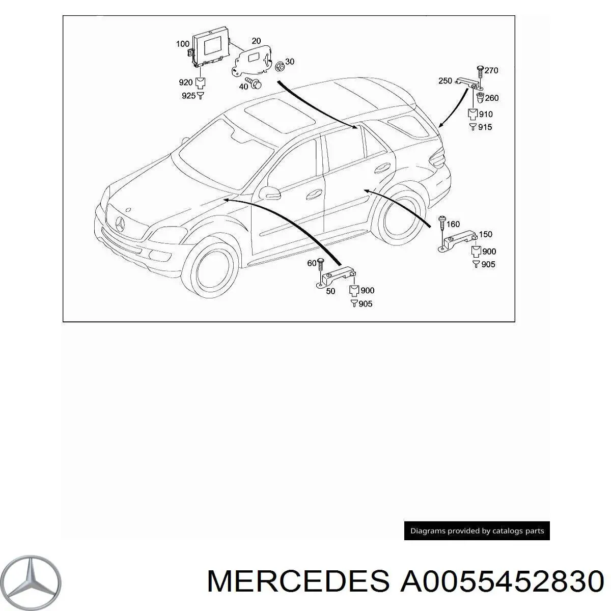  Mercedes 0055452830 precio, desde 12,83 EUR