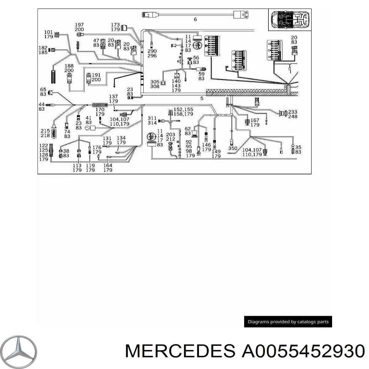 0055452930 Mercedes