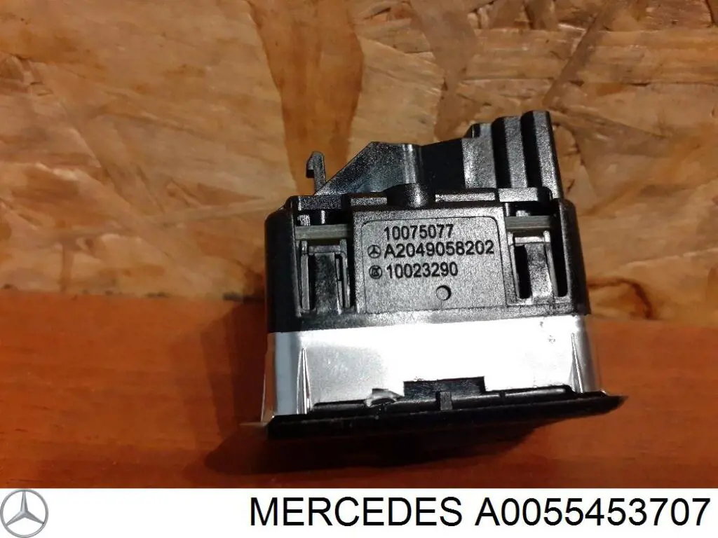 A0055453707 Mercedes botón de encendido, motor eléctrico, elevalunas, puerta delantera izquierda