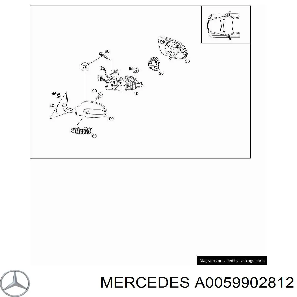 Mercedes A0059902812 precio, desde 10,83 EUR