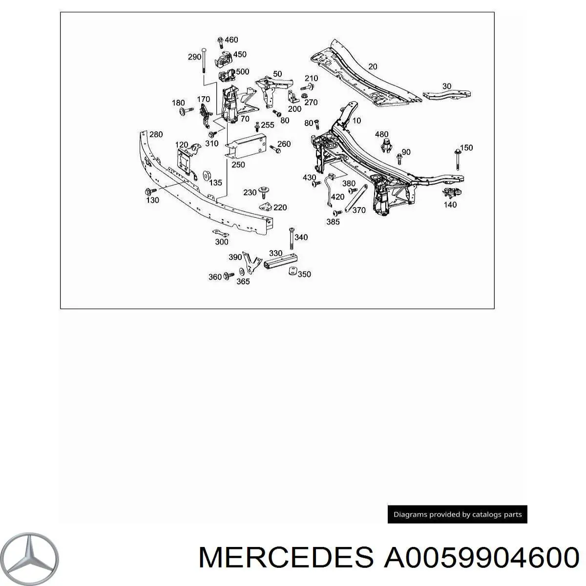 A0059904600 Mercedes