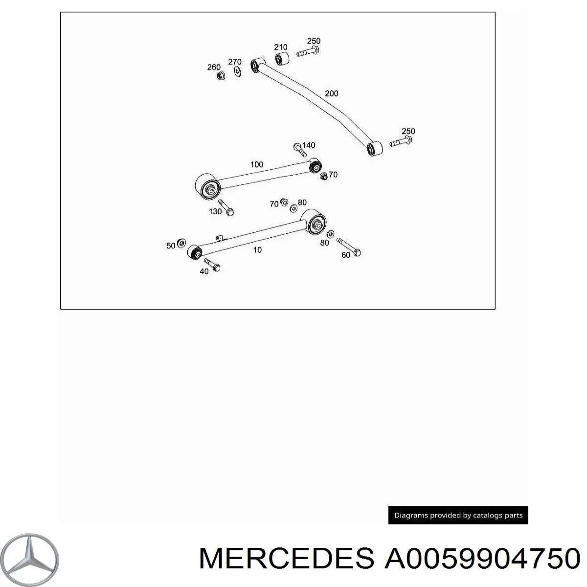  Mercedes A0059904750 precio, desde 14,80 EUR