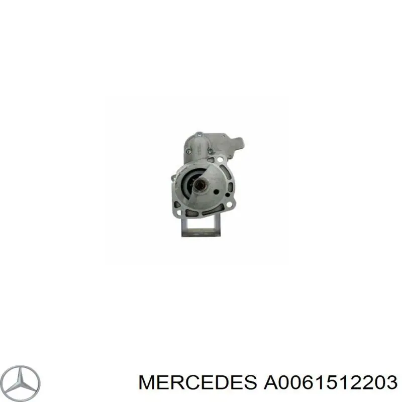 A0061512203 Mercedes motor de arranque