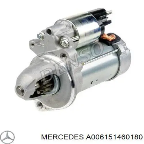 A006151460180 Mercedes motor de arranque
