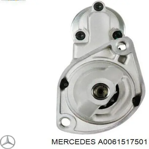 A0061517501 Mercedes motor de arranque